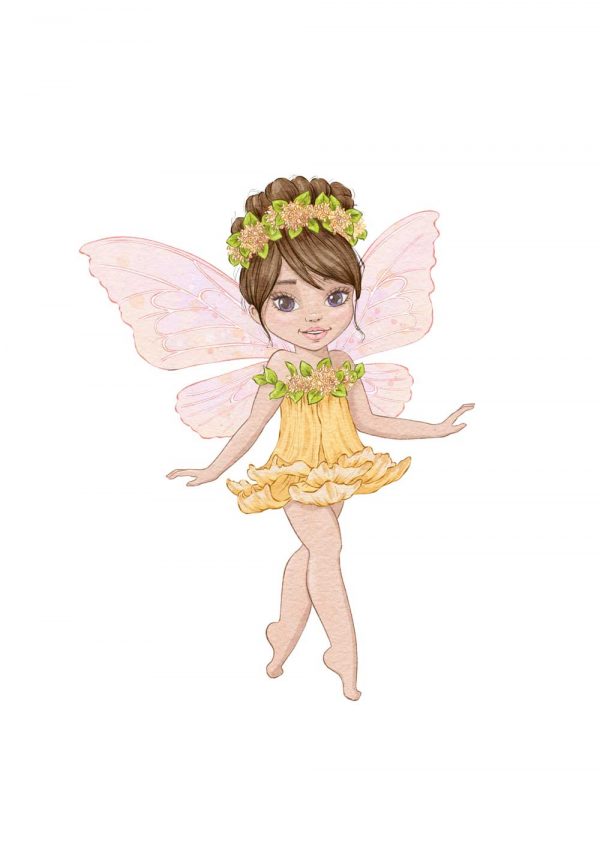 Plakat dla dzieci - Leśna wróżka