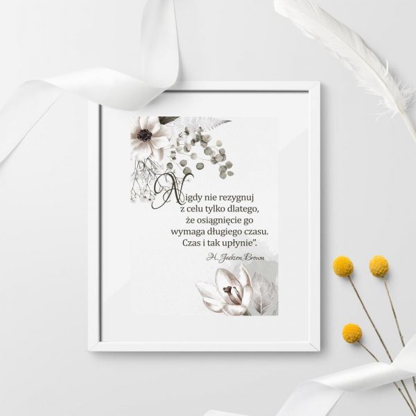 Plakaty z sentencjami