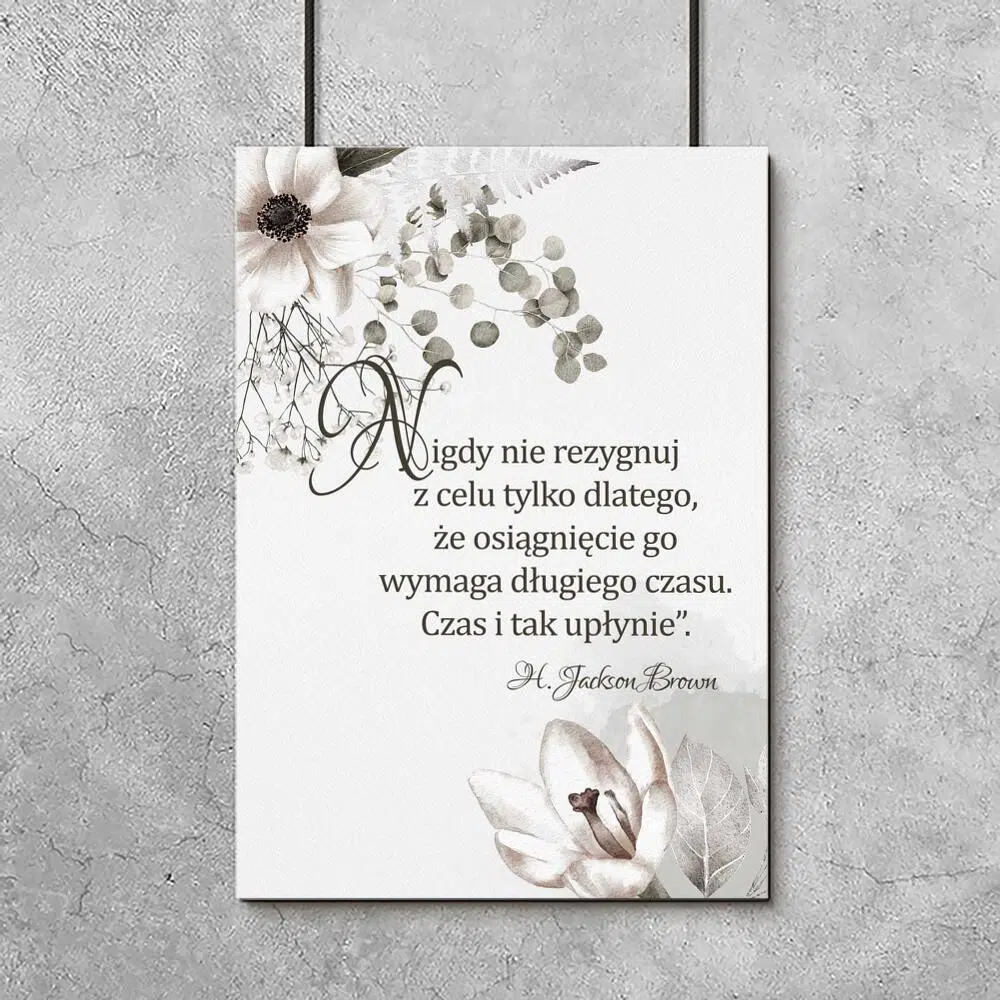 Plakaty z cytatami o tematyce życiowej