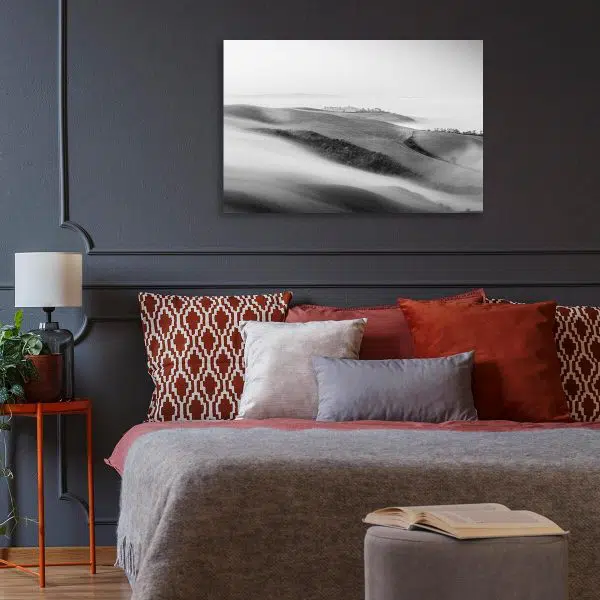 Obraz pola na wiosnę