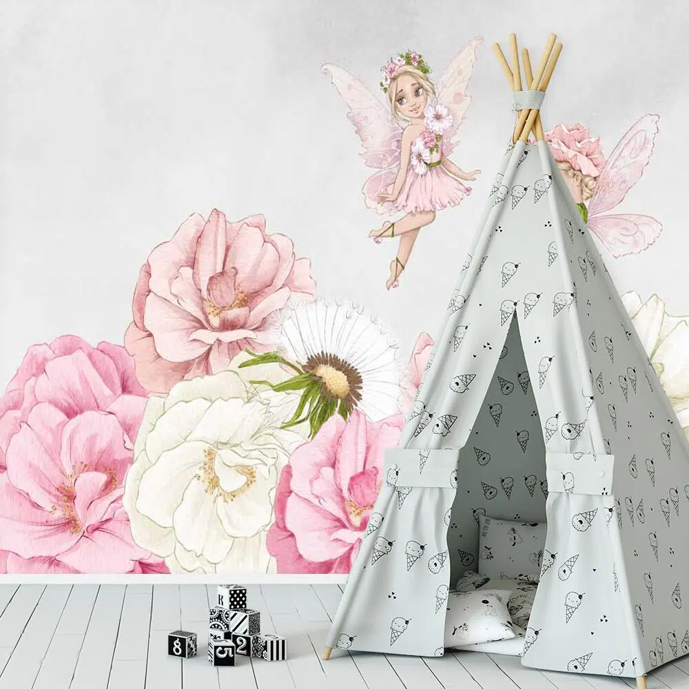 Tapeta z postaciami z bajek