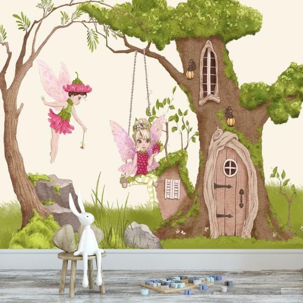 Tapeta dla dzieci z wróżkami