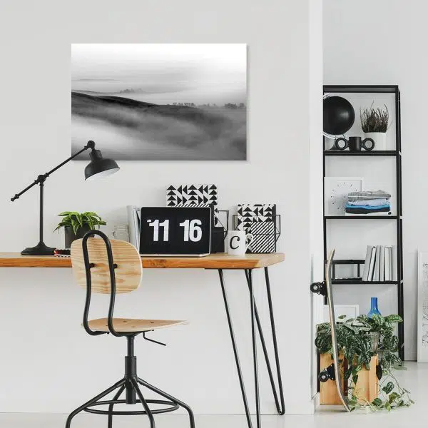 Obraz z mgłą do biura