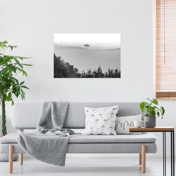 Obraz pejzaż z drzewem