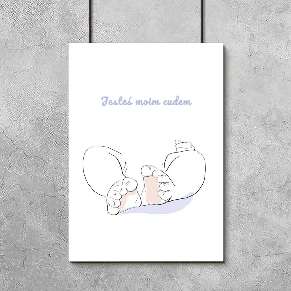 Cudowny plakat dla rodziców