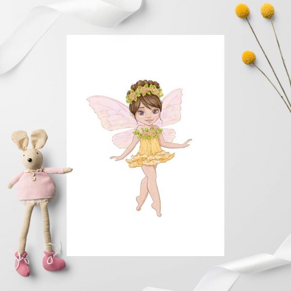Plakat do pokoiku rodzeństwa - Leśna wróżka