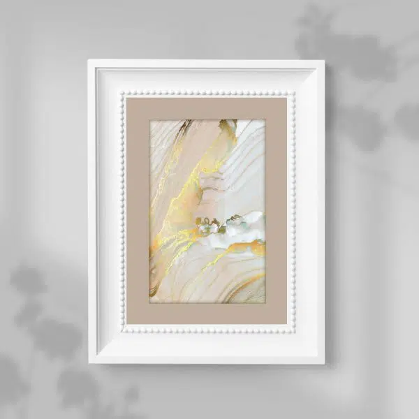 Plakat z abstrakcją