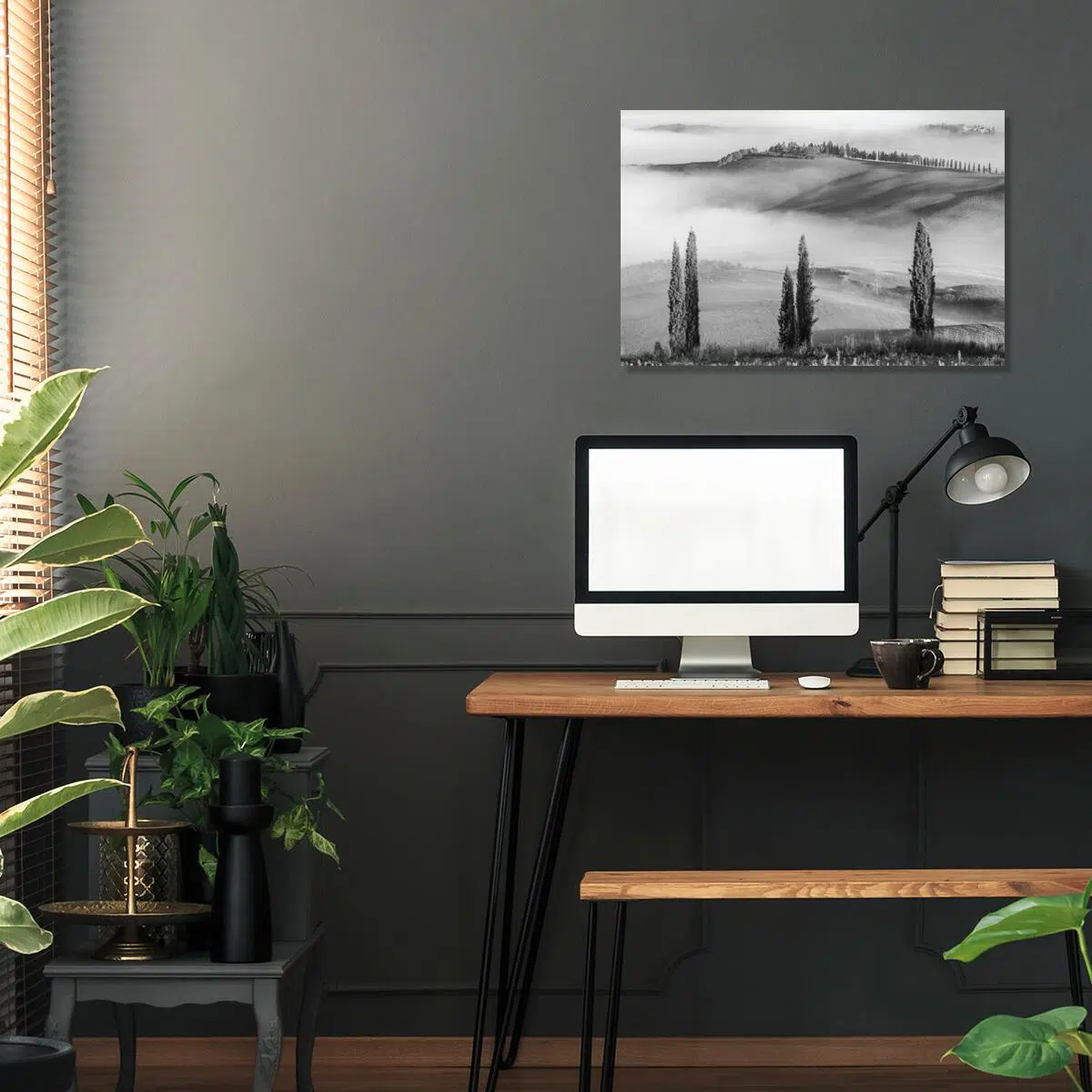 Obraz z motywem mgły do biura