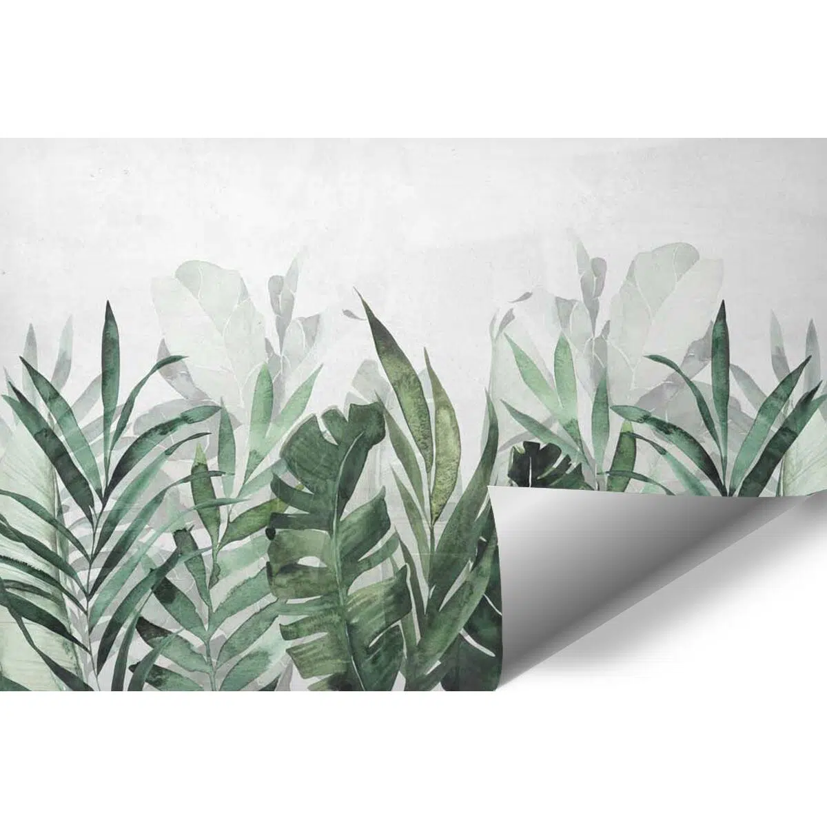 Liście bananowca- tapeta