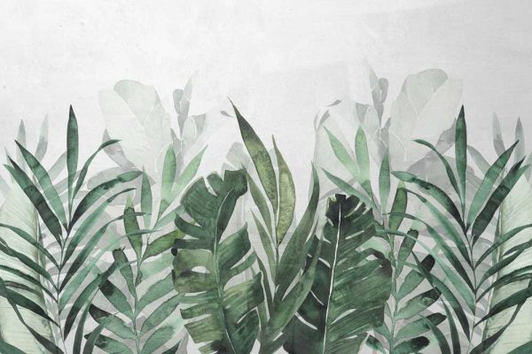 Fototapeta z egzotyczną kompozycją