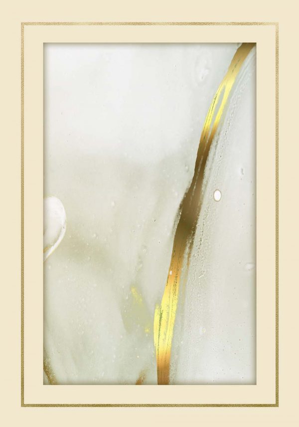 Marmurowa abstrakcja - afisz