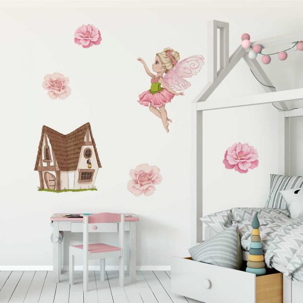 Kolorowe naklejki dla dzieci z motywem lasu