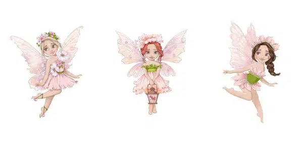 Wspaniałe wróżki na trzech afiszach