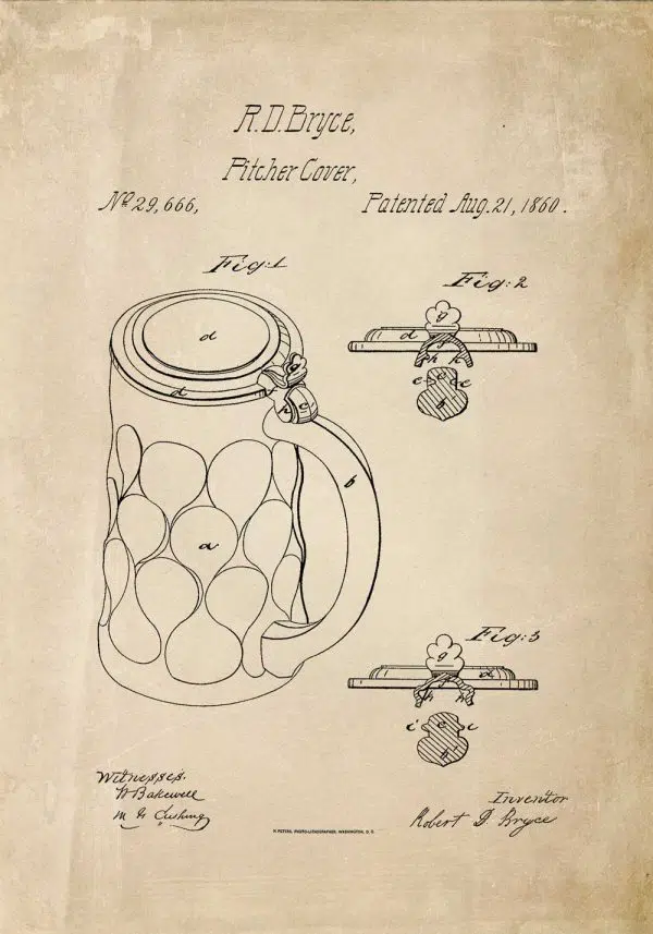 Plakat patent na osłonkę