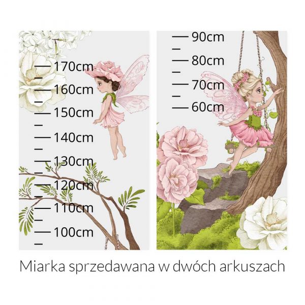Miarka dziecięca z motywem wróżek
