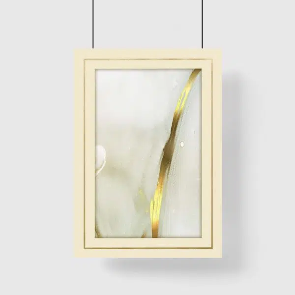 Plakat z marmurową abstrakcją