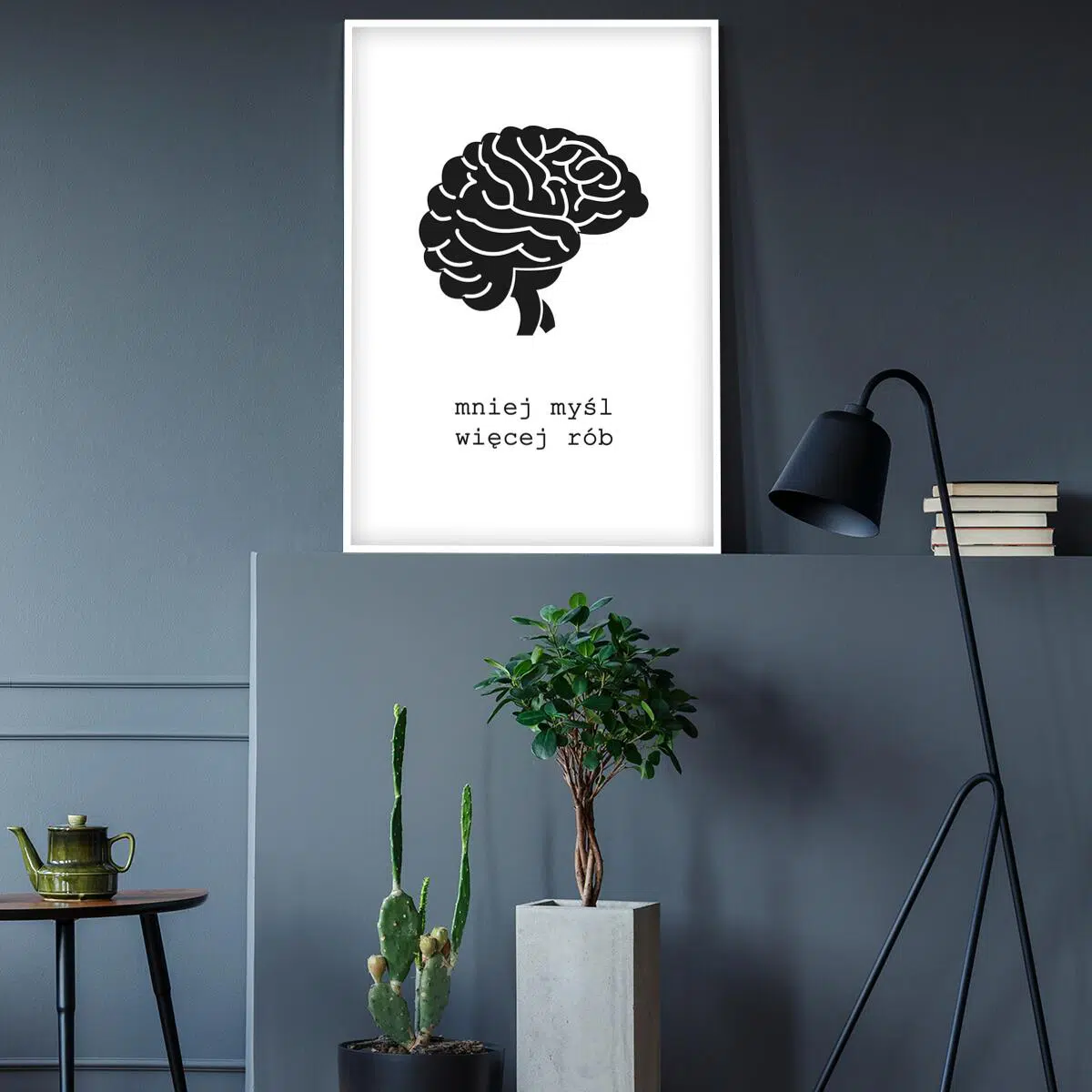 Plakat do gabinetu z napisem - Rób więcej