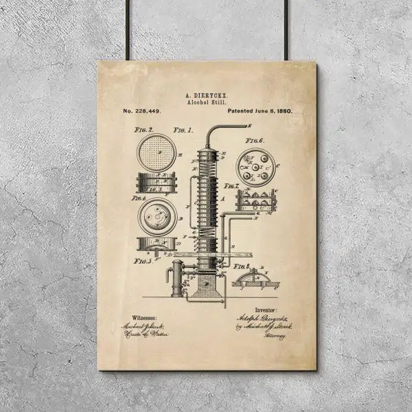 Patent na maszynę - poster