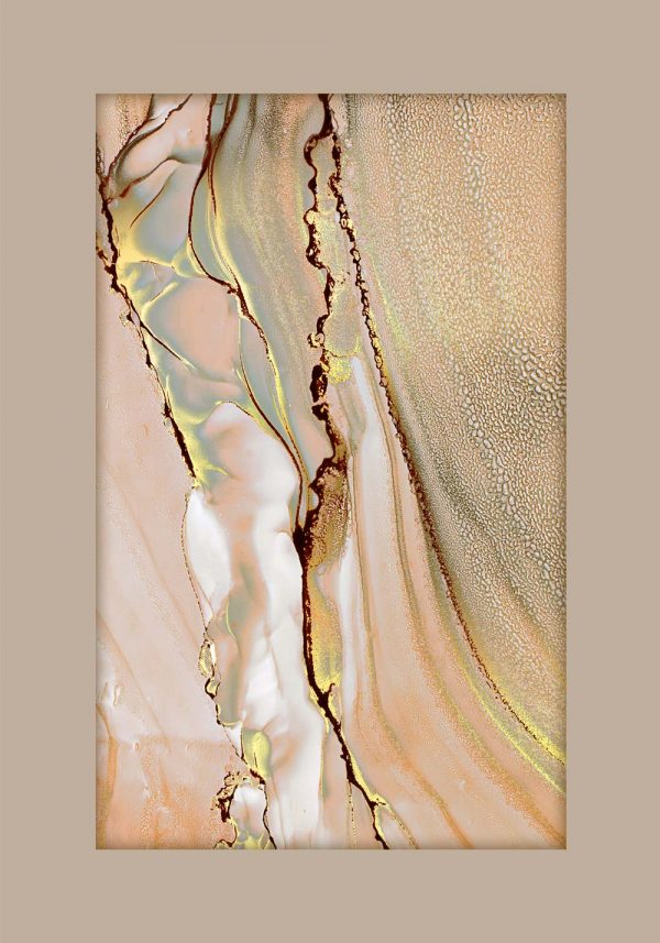 Poster z efektem marmuru