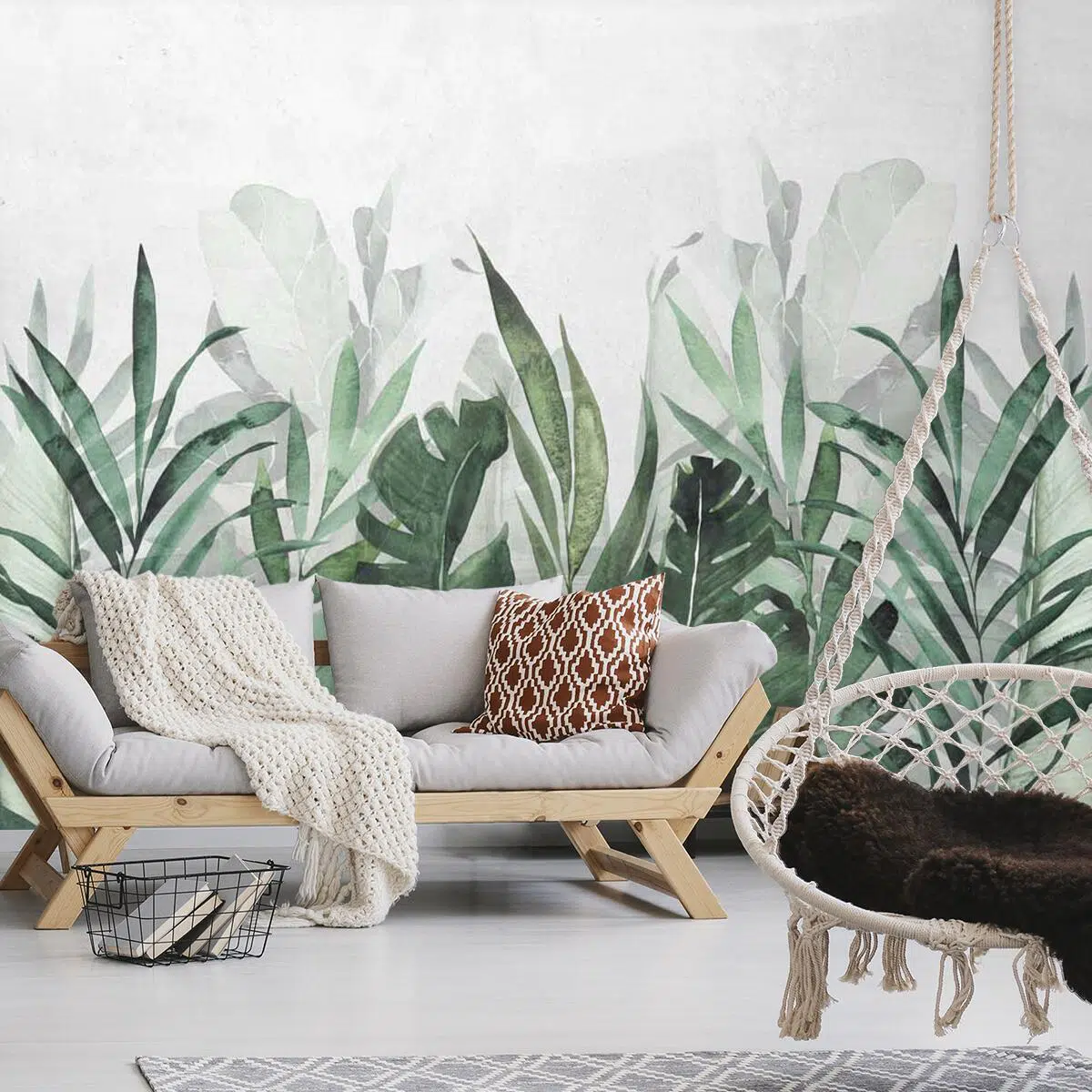 Botaniczny motyw - fototapeta