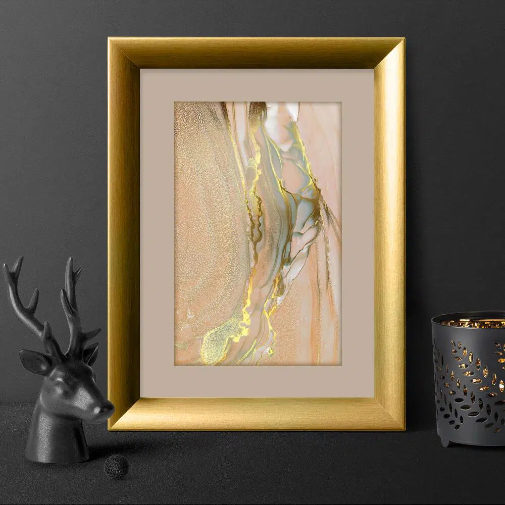 Plakat z teksturą marmuru