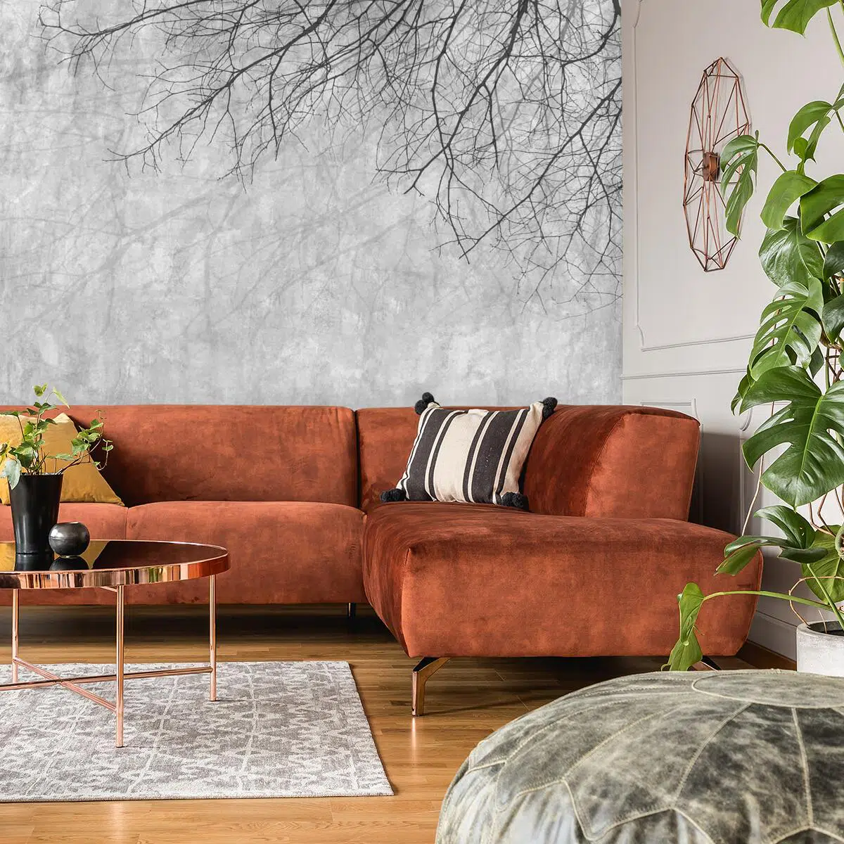 Fototapeta z gałązkami