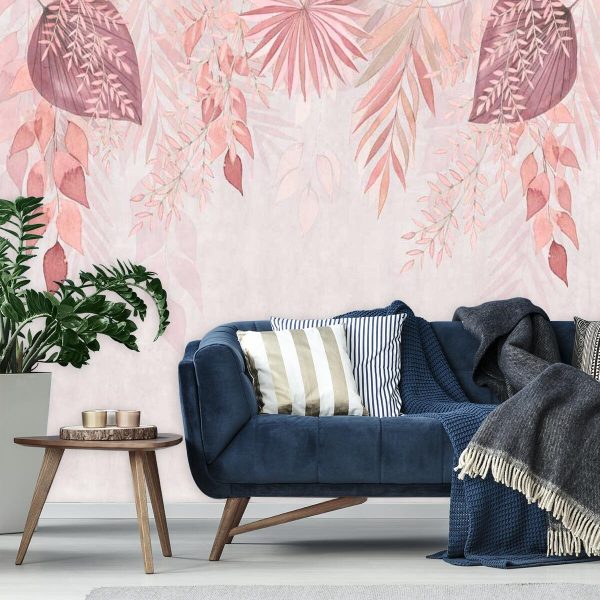 Fototapeta z różową kompozycją