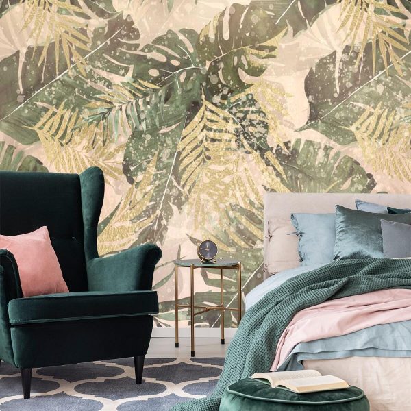 Fototapeta w liście do sypialni