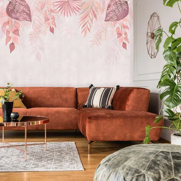 Różowa kompozycja - tapeta