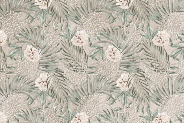 Botaniczna fototapeta z różą