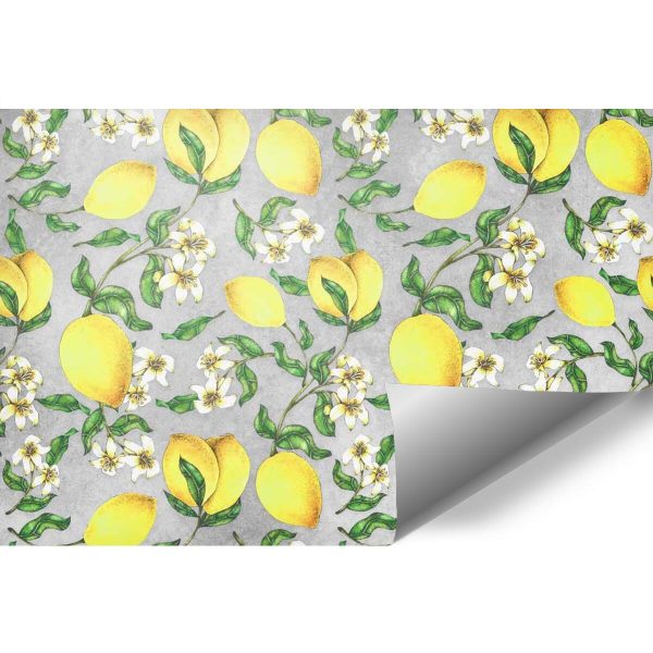 Fototapeta z cytrynkami do kawiarni