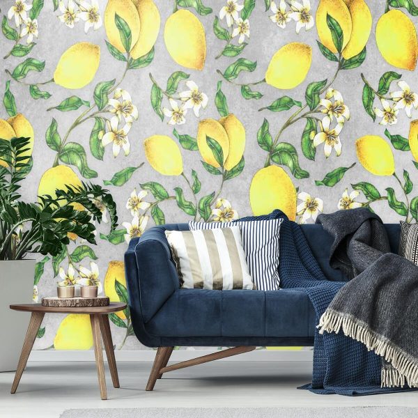 Fototapeta z cytrynkami do salonu