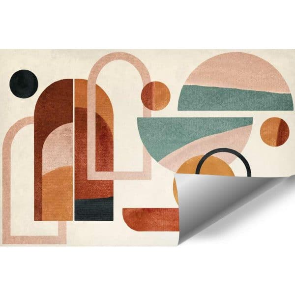 Fototapeta z geometrycznymi wzorami do pokoju