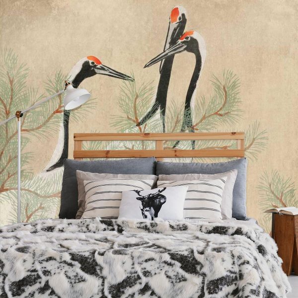 Fototapeta z reprodukcją dzieła Kamisaka Sekka