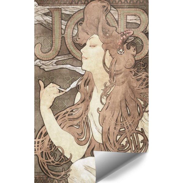 Fototapeta z reprodukcją - Reklama papierosów do gabinetu