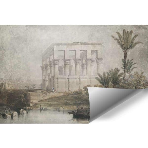 Fototapeta ze świątynią w Egipcie do salonu