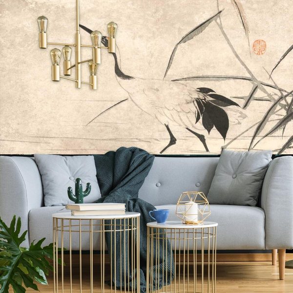 Tapeta inspirowana obrazem Japoński Żuraw