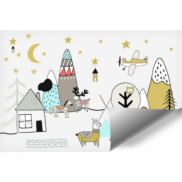 Tapeta z motywami dziecięcymi