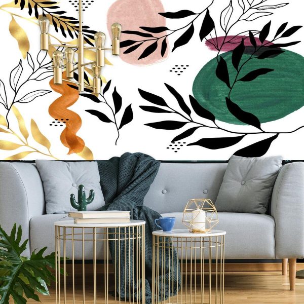 Tapeta z naturą i abstrakcją