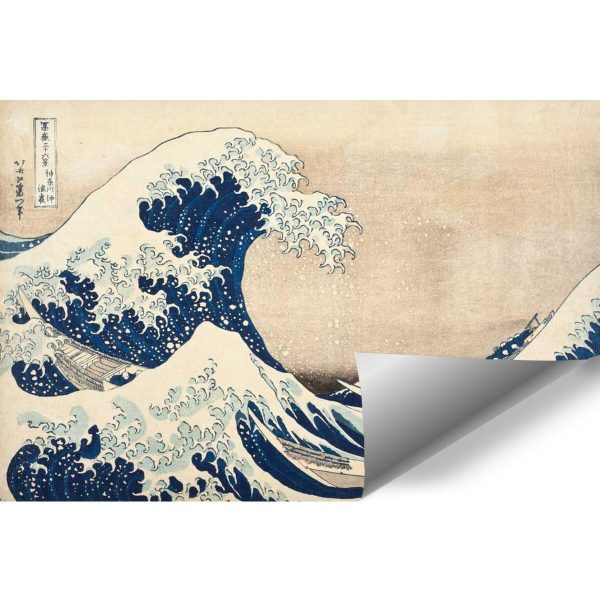 Tapeta z Wielką Falą w Kanagawie