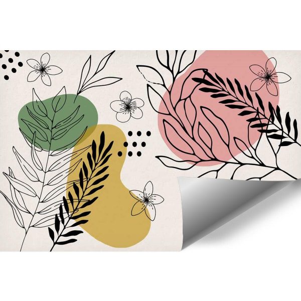 Tapety z roślinami i abstrakcją