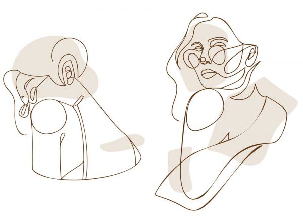 Dwa plakaty z okularnicą