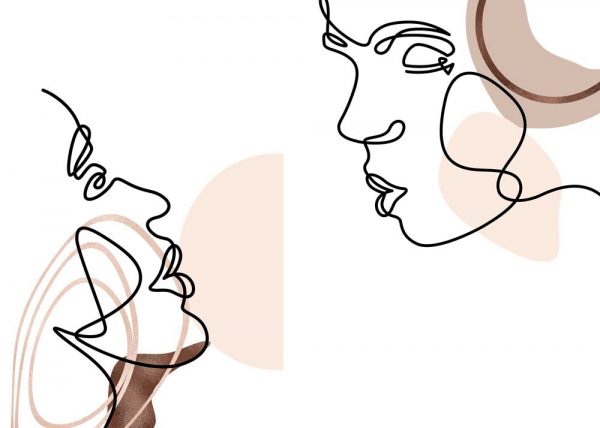 Dyptyk plakatowy całus