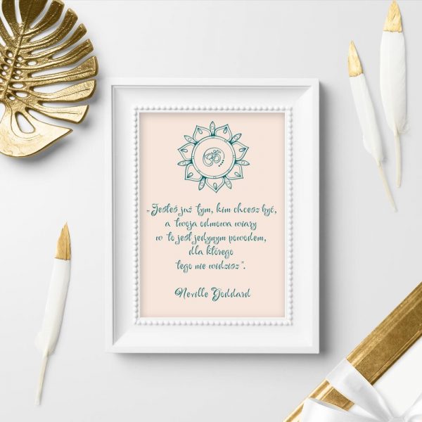 Plakat dot. siły przyciągania