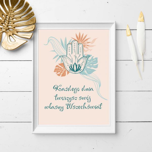 Plakat o samorozwoju