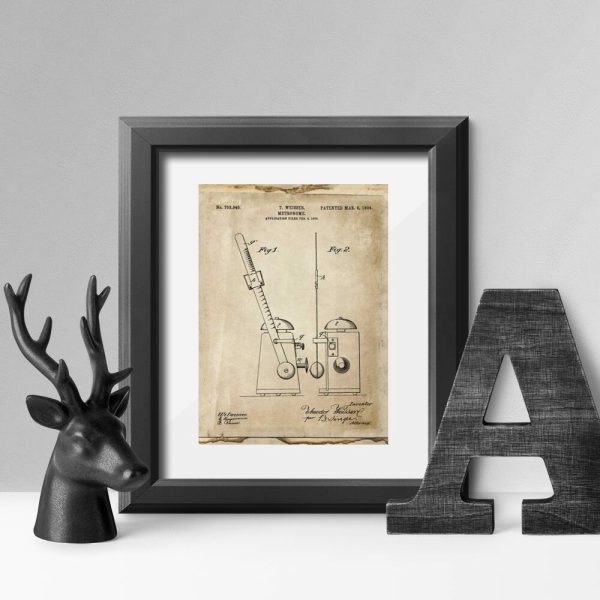 Plakat vintage z 1904r.