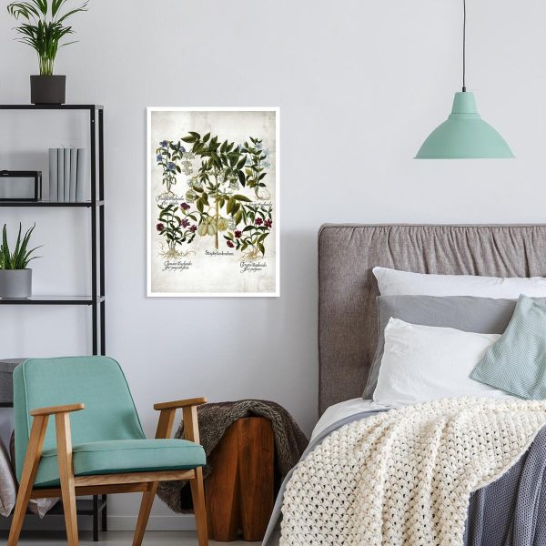 Plakat z kwiatkami dla florysty do sypialni