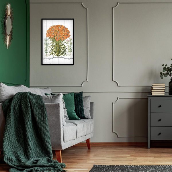 Plakat z lilia tygrysią do salonu