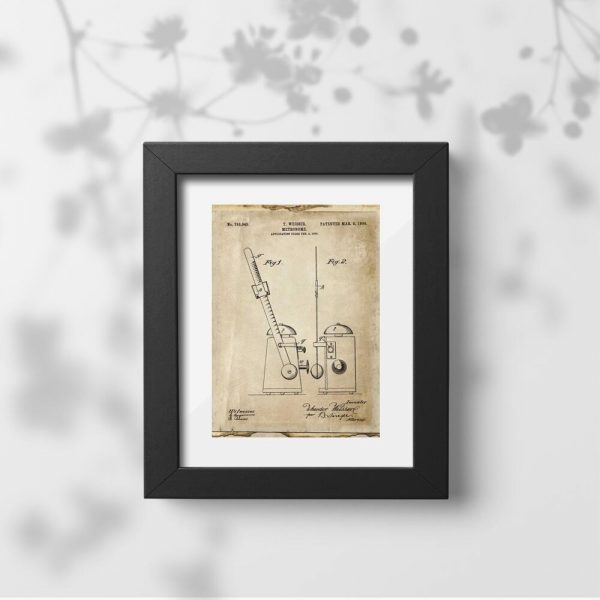 Plakat z prototypem metronomu