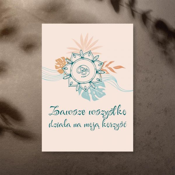 Plakat z teorią psychologiczną